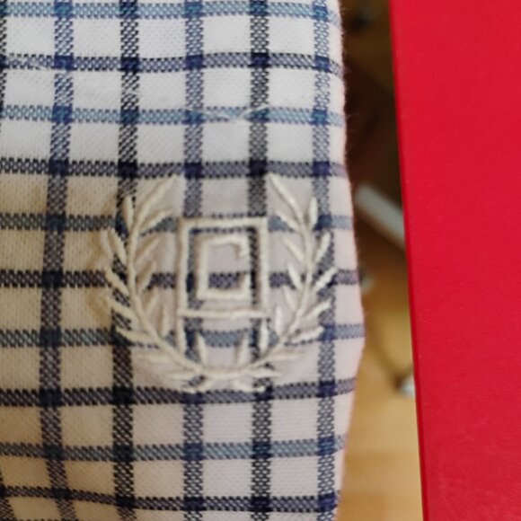 Chaps Men's XL Button Down Long Sleeve Classic Oxford Stretch Casual Shirt - Picture 3 of 7